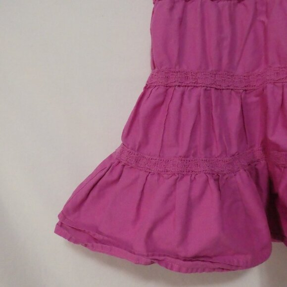 CHILDREN'S PLACE 3T Toddler Girls Charming Pink Tiered Halter Dress - Picture 7 of 16